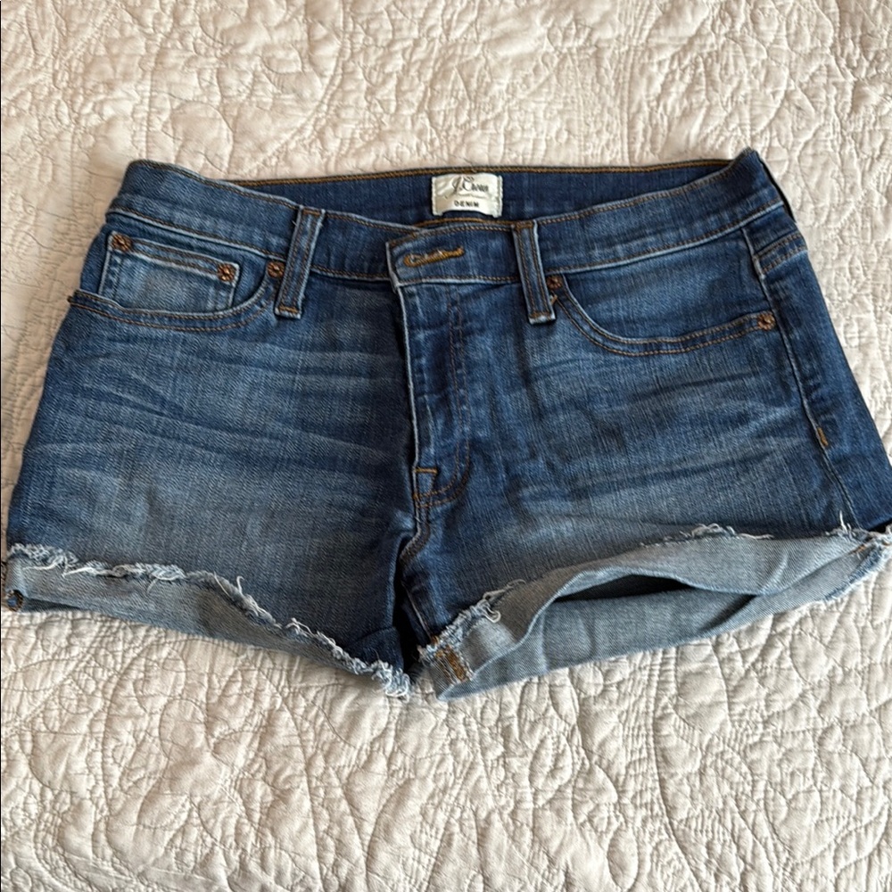 J. Crew Classic Blue Denim Shorts